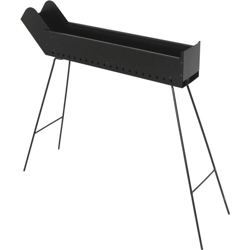 Barbecue cuoci arrosticini bbq fornacella per spiedini di carne e pesce -60 cm características