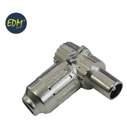 EDM - Spina TV ad angolo in metallo da 9,5 mm características