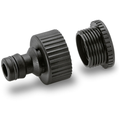connettore maschio g1 con riduzione g3 / 4 per collegamento a due dimensioni di filettatura 2.645-066.0 2645066 - Karcher