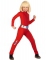 Costume da spia rossa per bambina