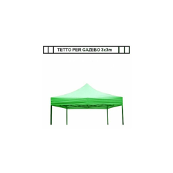 Tetto/Copertura superiore per Gazebo 3x3m Verde en oferta