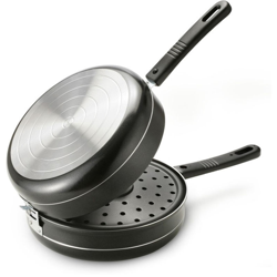 Fornetto con vaporiera diametro 24 cm antiaderente Fuoco e Idee Due Piu precio