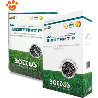 Bottos BIO START 12-20-15 + 18 SO3 Concime prato SEMINE TRASEMINE da 10 KG