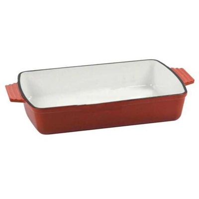 TEGLIA GHISA RETTANGOLARE NORMANDIE cm 23x33 - Ilsa