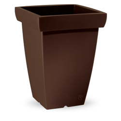 Vaso quadrato in resina 'Swing' h. 40 cm. Bronzo precio