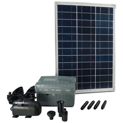 1351182 Solarmax 1000 Set Pannello Solare E Pompa Con Batteria