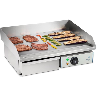 Royal Catering Grill Elettrico Acciaio Inox Rceg-55 Dimensioni 48 x 55 x 24 cm