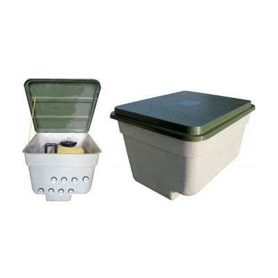 Locale tecnico per piscine Sedici, da 9 a 16 mc/h con pompa Carrera o Breton > Monofase > Sedici 14 mc/h > Verde prato