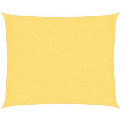 vidaXL Vela Parasole 160 g/m² Beige 2,5x3 m in HDPE - Beige