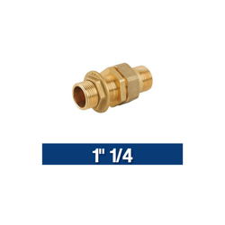 Raccordo Attacco Diritto Ottone Per Cassone Serbatoio Varie Misure 11392V 1' 1/4 (11395) precio