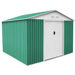 Casetta Metallica Gardiun Bristol 7,74 m² Esterni 241x321x205 cm Acciaio Zincato Verde características