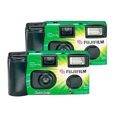 Fotocamera Usa e Getta QuickSnap Flash integrato - 2 pz