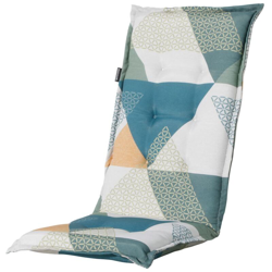 Madison Cuscino per Sedia a Schienale Alto Triangle 123x50 cm Verde - Verde en oferta