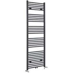 Hudson Reed Neva Scaldasalviette Misto Moderno - Termoarredo Bagno di Design Antracite - Design Elettrico & Idraulico - 956W - 1785 x 500mm en oferta