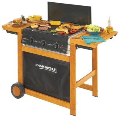 Barbecue metano gpl dualgas adelaide 3 woody dg - Campingaz