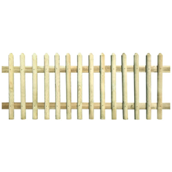 Staccionata in Legno di Pino Impregnato 170x100 cm 5/7 cm - Marrone - Vidaxl características