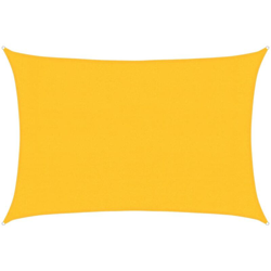 vidaXL Vela Parasole 160 g/m² Gialla 3x5 m in HDPE - Giallo precio