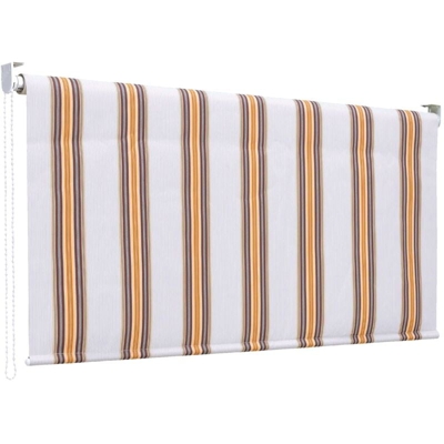 Tenda da sole a caduta 200 x 250 centimetri tenda parasole verticale colore rigato beige