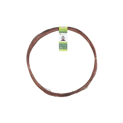 Filo di rame ricotto Geotools 1,0 mm per bonsai, 1 Kg