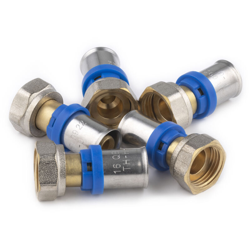 Multistrato a pressare raccordo multiprofilo femmina F15x21 Ø16 - Sacchetto con 5 raccordi NOYON & THIEBAULT en oferta