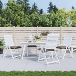 Cuscini per Sedie 4 pz Talpa 40x40x7 cm in Tessuto - Grigio talpa - Vidaxl características