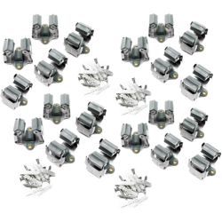 Ganci portascope a muro set 20 pezzi Supporto a parete scope mop mazze acciaio características