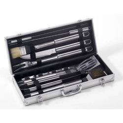 Ompagrill - Set Valigetta Alluminio 12 pz Acciaio inox precio