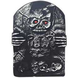 Halloween Schiuma Tombstone riutilizzabile Haunted House Yard Decoration realistica Graveyard Props en oferta