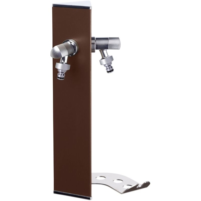 Aquajet By Colortap - Colonnina idrica Aquapoint TRIANGLE PARETE 402B Bronzo metal