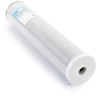 Blocco di carbone attivo Naturewater CTO-20L 20' per il filtro dell'acqua