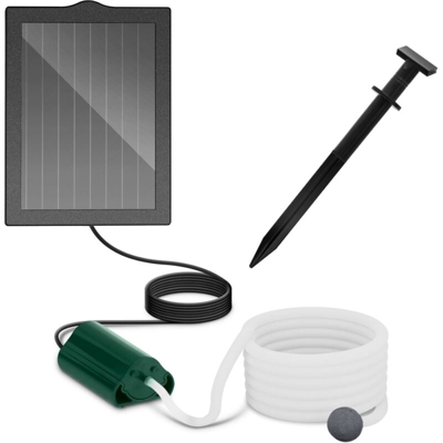Uniprodo - Pompa Laghetto Solare Pompa Per Laghetti Ad Energia Solare Aria 120 L/H 1,2 W
