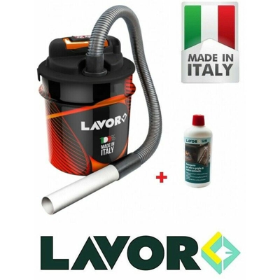 Bidone aspiracenere 1000w ashley 410 aspira cenere stufa a pellet camino - Lavor