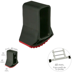 Contera Larguero Alluminio. Indus10 + 10 + 10 Aft 23010070 características