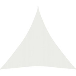 Vela Parasole 160 g/m2 Bianca 5x7x7 m in HDPE - Bianco - Youthup características