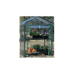 Serra 2 piani coperturav pvc removib. 49X69XH.93 con ruote características