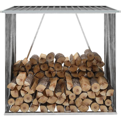 Asupermall - Capannone da Giardino in Acciaio Zincato 163x83x154cm Antracite características