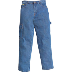 Pantalone jeans multitasche 100% cotone taglie 48-50-52-54 - Salone en oferta