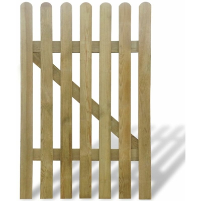 Cancello da Giardino in Legno 100 x 150 cm