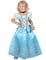 Costume da principessa celeste e bianco per bambina en oferta
