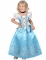 Costume da principessa celeste e bianco per bambina
