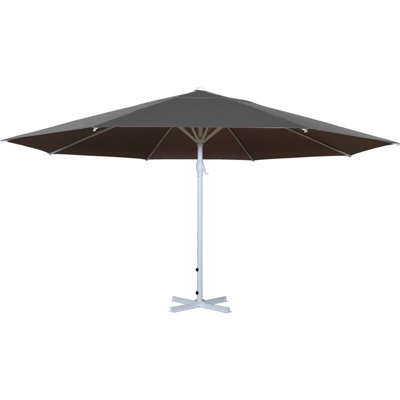 Ombrellone mercato spiaggia Merano II ø 500cm antracite senza base