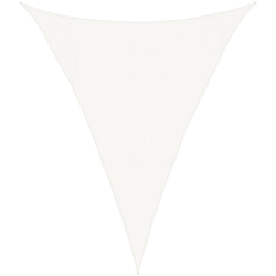 Vela Parasole 160 g/m² Bianca 3x4x4 m in HDPE - Bianco - Vidaxl características