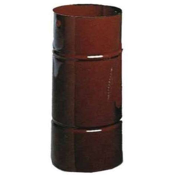 Tubo Stufa Per Serranda Acciaio Porcellanato Marrone 12X25 Cm en oferta