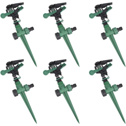 6x Spruzzatore ad impulso per il Sistema di innaffiatura da giardino - Arancione precio