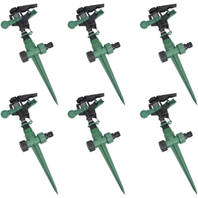 6x Spruzzatore ad impulso per il Sistema di innaffiatura da giardino - Arancione