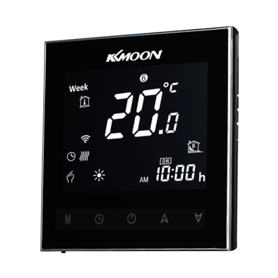 KKmoon WiFi termostato dell'acqua calda (Serie 2000 voce -WIFI nero riscaldamento dell'acqua) applicata al sistema di riscaldamento acqua tutto il