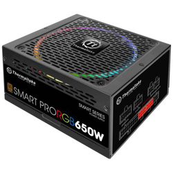Alimentatore Smart Pro RGB 650 Watt ATX Modulare Certificazione 80 Plus Bronze Colore Nero características