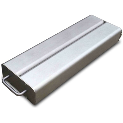 SOLO contrappeso per erba artificiale - 25 kg (sabbia non incluso). Con ruote per un facile spostamento. Per porte da calcio in alluminio 500x200cm.