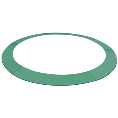vidaXL Tampone di Sicurezza per Trampolino Rotondo in PE Verde di 3,66 m - Verde