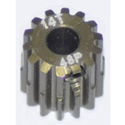 Pignone motore Tipo di modulo: 48 DP Ø foro: 3.175 mm Numero di denti: 14 - Arrowmax precio